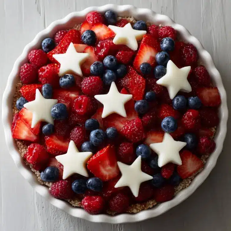 Red, White and Blue Fruit Salad Recipe