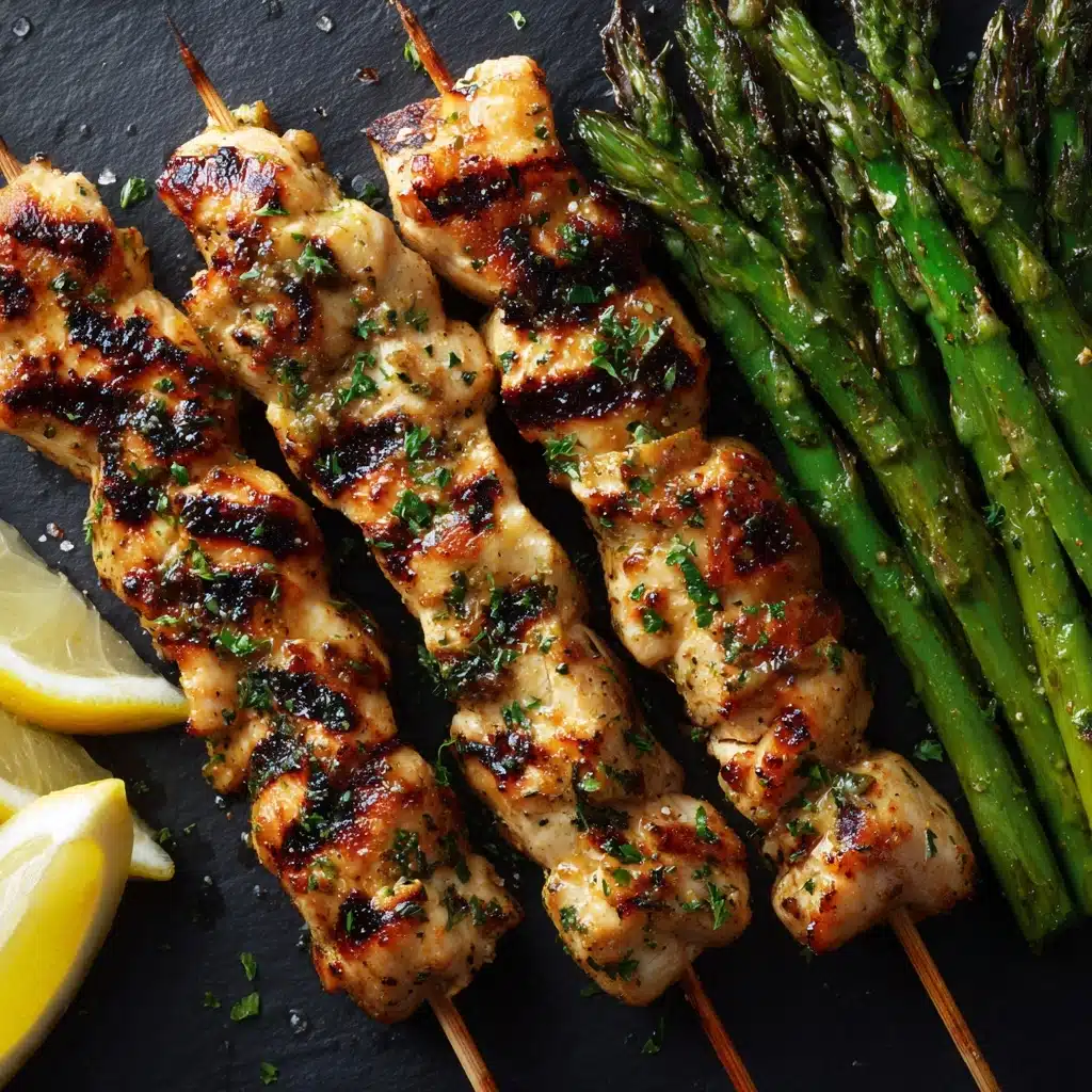 Grilled Chicken Breasts with Lemon Garlic Recipe - Recipe Image