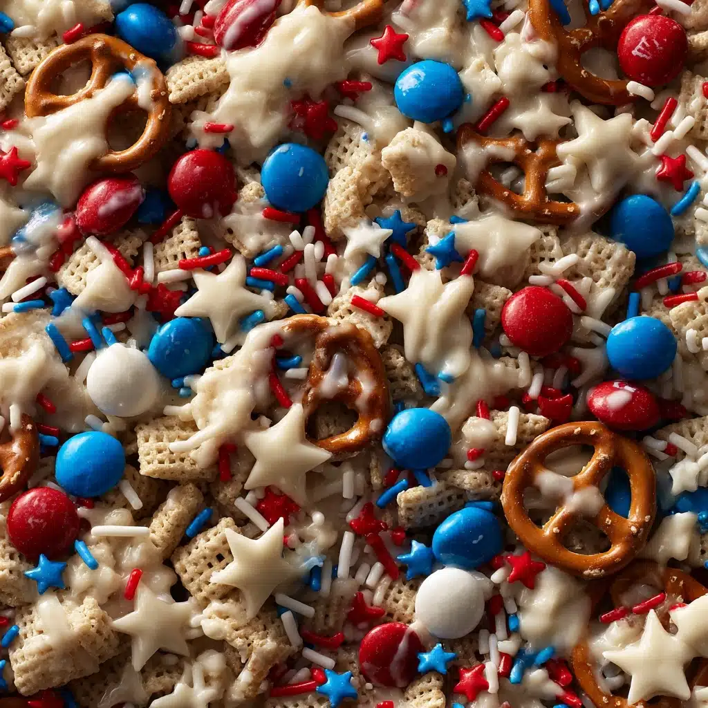 4th of July Snack Mix Recipe