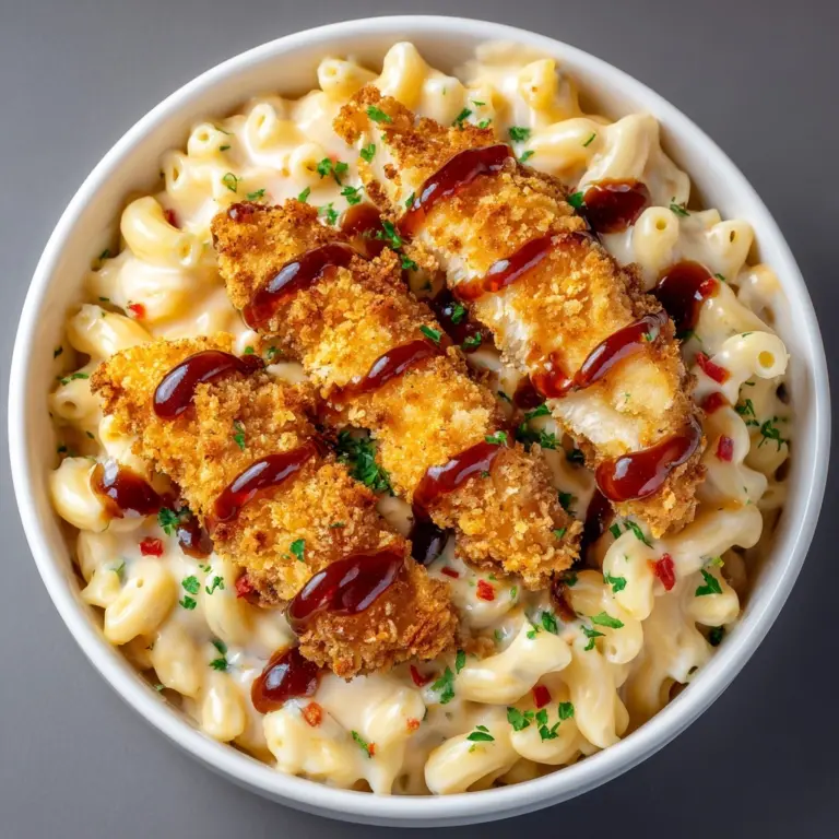 Honey Pepper Chicken Mac and Cheese Recipe