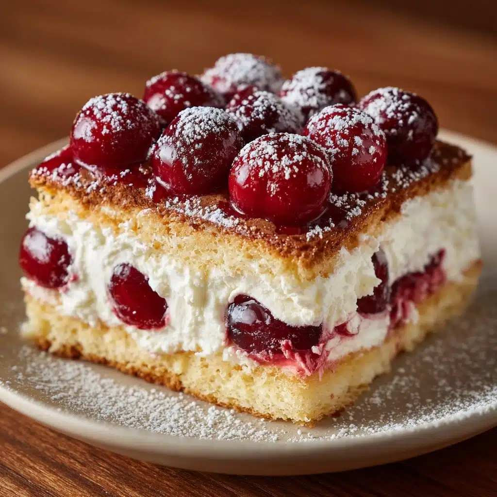 Cherry Amaretto Tiramisu Recipe : A Fruity Twist Recipe - Recipe Image
