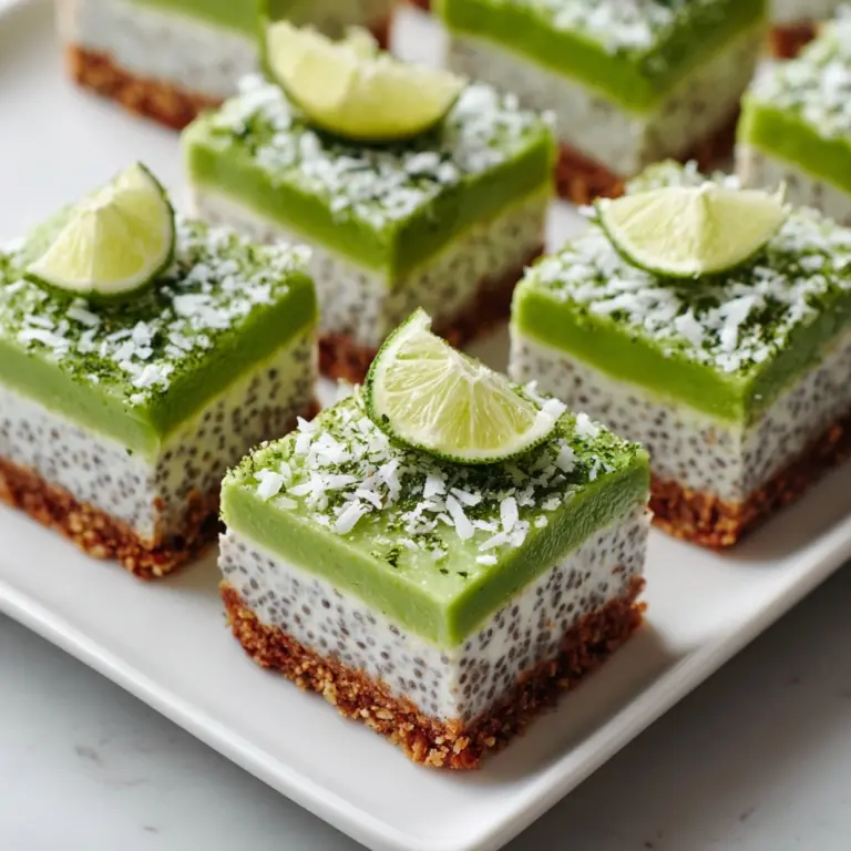 ding Bars with Zesty Coconut Lime Flavor Recipe