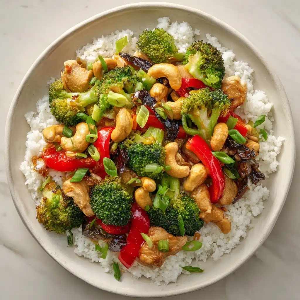 Sheet Pan Cashew Chicken Recipe - Recipe Image