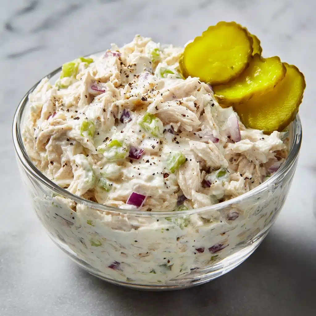 Dill Pickle Chicken Salad Recipe - Recipe Image