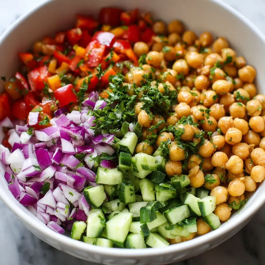 Chickpea Salad Recipe - Recipe Image