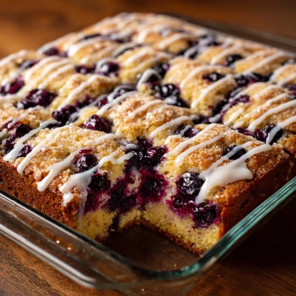 Blueberry Buttermilk Breakfast Cake Recipe - Recipe Image
