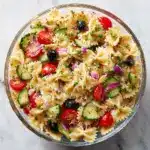 Easy Parmesan Bow Tie Italian Pasta Salad Recipe