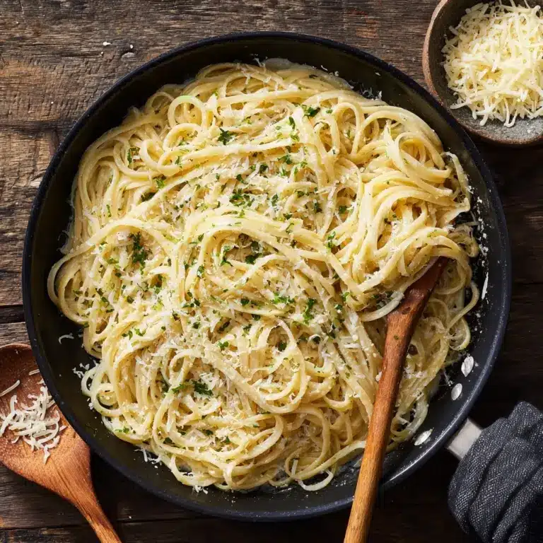 Garlic Parmesan Noodles Recipe