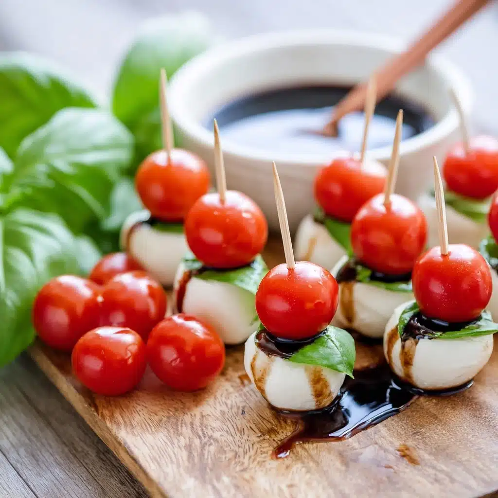 Caprese Salad Skewers Recipe