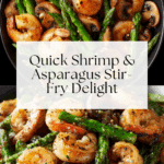 Shrimp and Asparagus Stir-Fry with Mushrooms Recipe