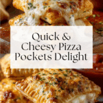 Cheesy Pizza Pockets Crave Recipe