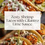 Shrimp Tacos with Cilantro Lime Slaw Recipe