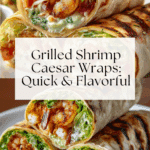 Grilled Shrimp Caesar Wraps Recipe