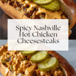 Nashville Hot Chicken Cheesesteaks Recipe