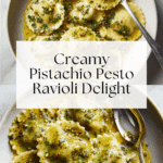 Ravioli with Pistachio Pesto Recipe