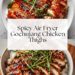 Air Fryer Gochujang Chicken Thighs Recipe