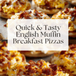 English Muffin Breakfast Pizzas Recipe