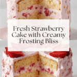 Fresh Strawberry Cake Recipe