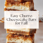 Churro Cheesecake Bars Recipe