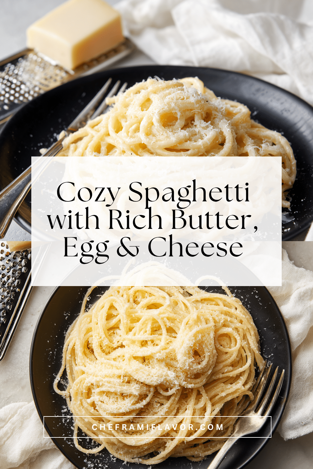 Spaghetti with Butter, Egg and Cheese Recipe - Creamy Italian Delight - Best Method To Add Eggs To Pasta For Perfect Texture