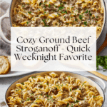 Easy Ground Beef Stroganoff Recipe