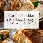 Garlic Cheddar Irish Soda Bread Recipe