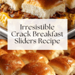 Crack Breakfast Sliders (Bacon Egg & Cheese) Recipe