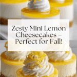 Mini Lemon Cheesecakes Recipe