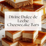 Dulce de Leche Cheesecake Bars Recipe