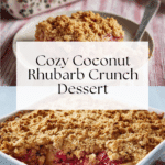 Coconut Rhubarb Crunch Recipe