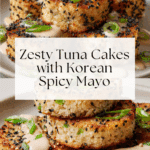Bold Asian-Style Tuna Cakes with Spicy Mayo Recipe