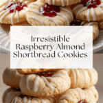 Raspberry Almond Shortbread Cookies Recipe