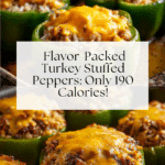 Easy, 190-Calorie Turkey Stuffed Peppers Recipe