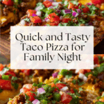Easy Taco Pizza Recipe