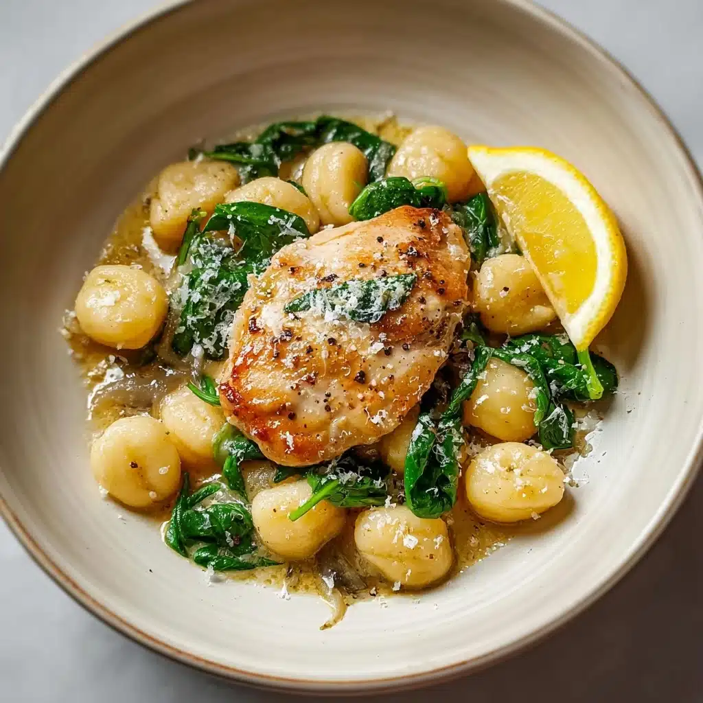 Zesty Lemon Gnocchi Chicken Recipe