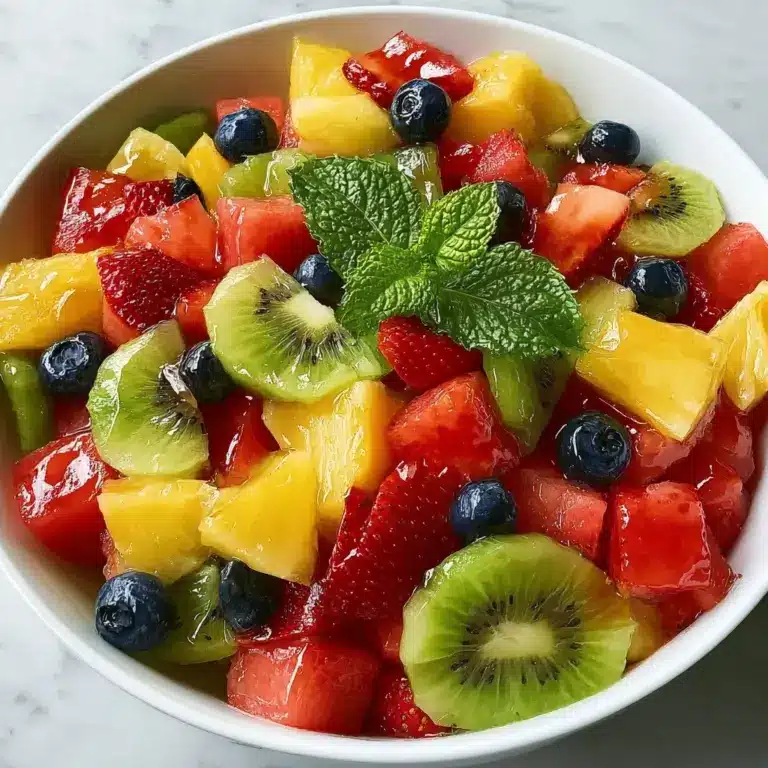 Honey Lime Fruit Salad Recipe
