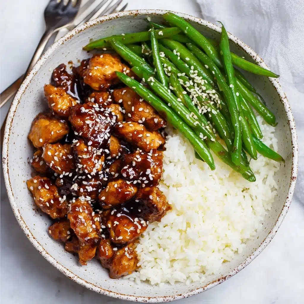 Healthy Sesame Chicken Recipe