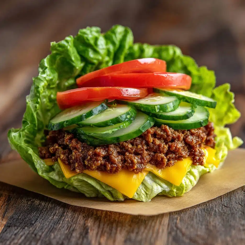Lettuce Wrap Burgers Recipe - Recipe Image