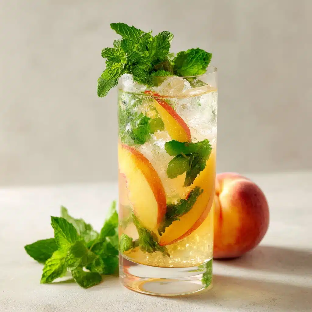 Peach Mojito Recipe - Recipe Image