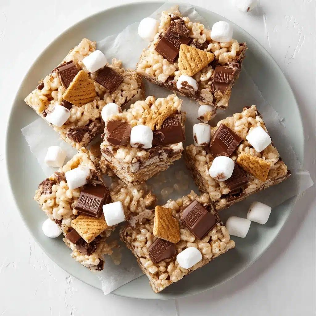 S'mores Rice Krispies Treats Recipe - Recipe Image