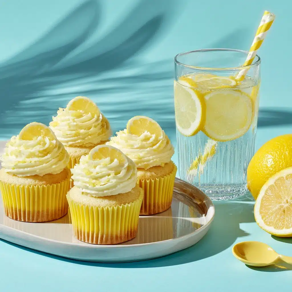 Lemon Cupcakes Recipe - Recipe Image