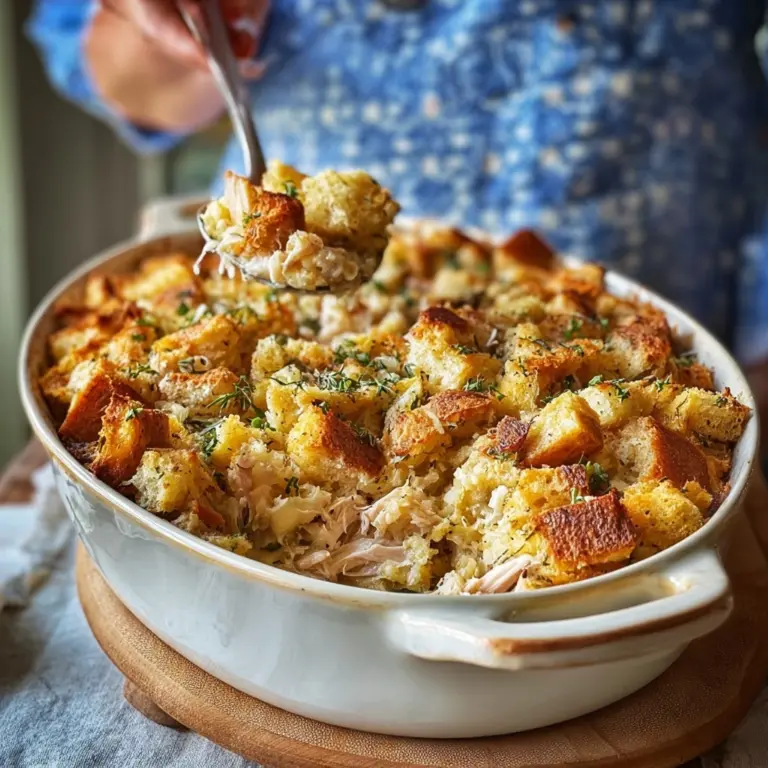 Dolly's Chicken and Stuffing Casserole Recipe