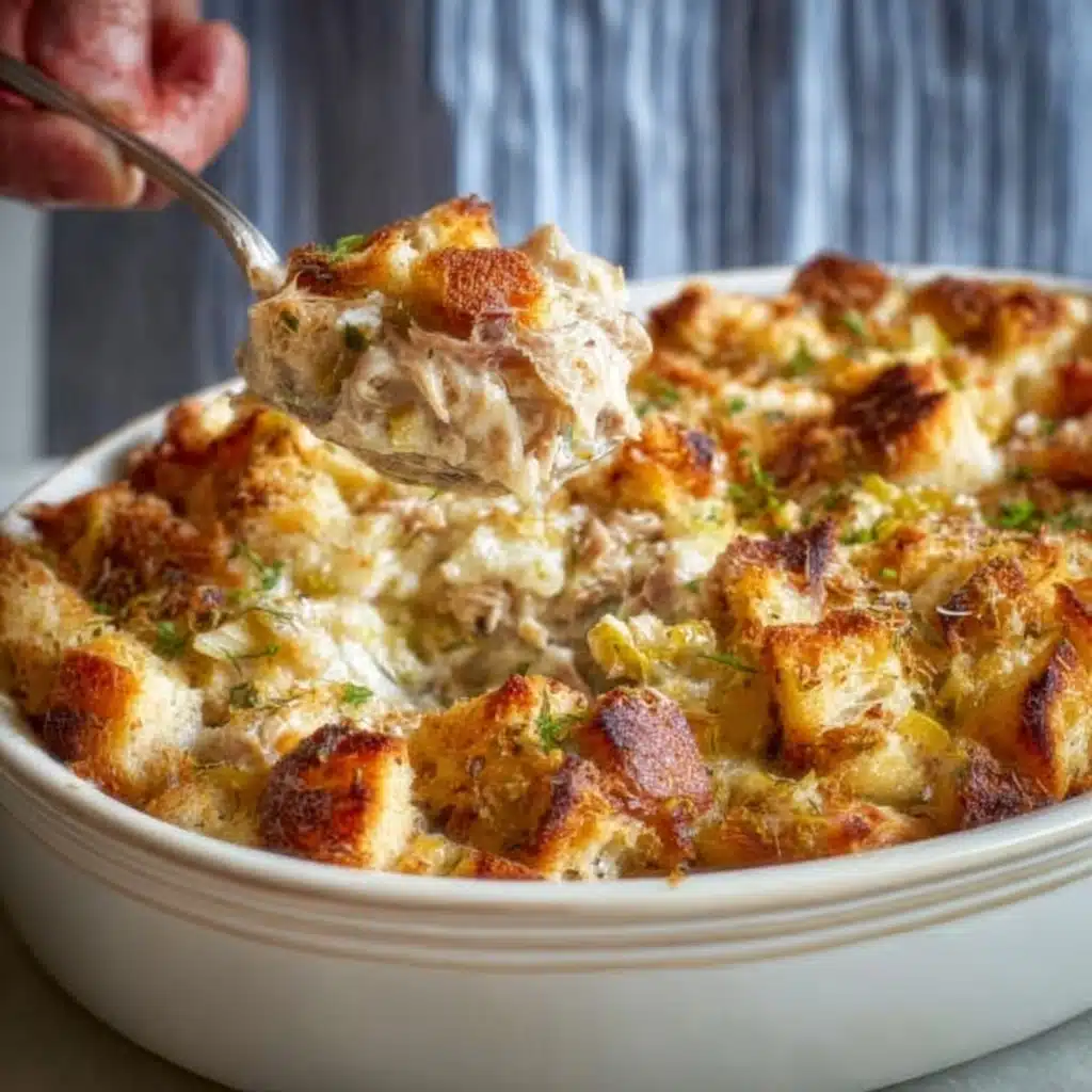 Dolly's Chicken and Stuffing Casserole Recipe - Recipe Image
