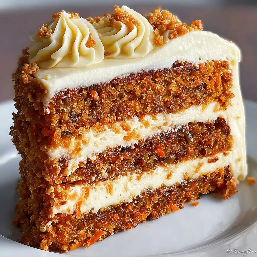 Honeybun Carrot Cake with Cheesecake Filling Recipe - Recipe Image