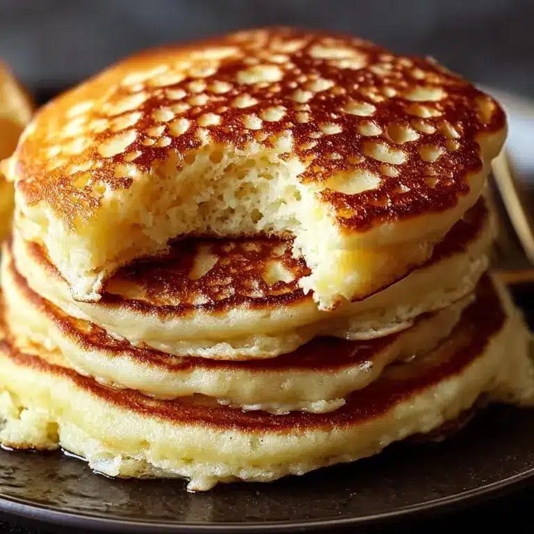 Flourless Cottage Cheese Pancakes Recipe