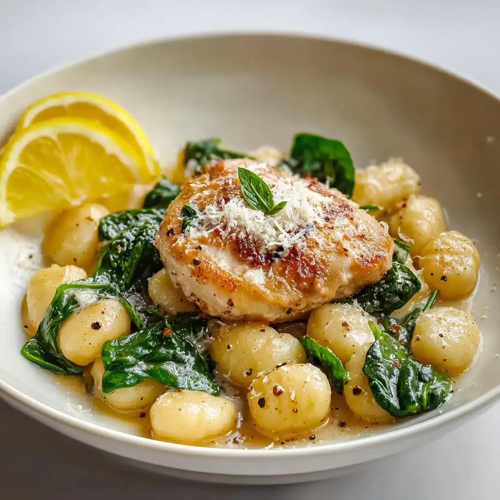 Zesty Lemon Gnocchi Chicken Recipe - Recipe Image