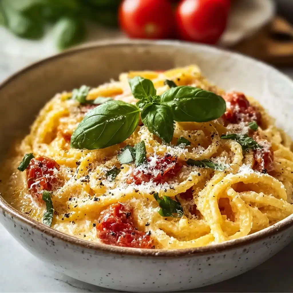 Roasted Tomato and Garlic Ricotta Pasta Recipe - Recipe Image