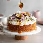 Triple Coconut Cake with Passion Fruit Caramel Recipe