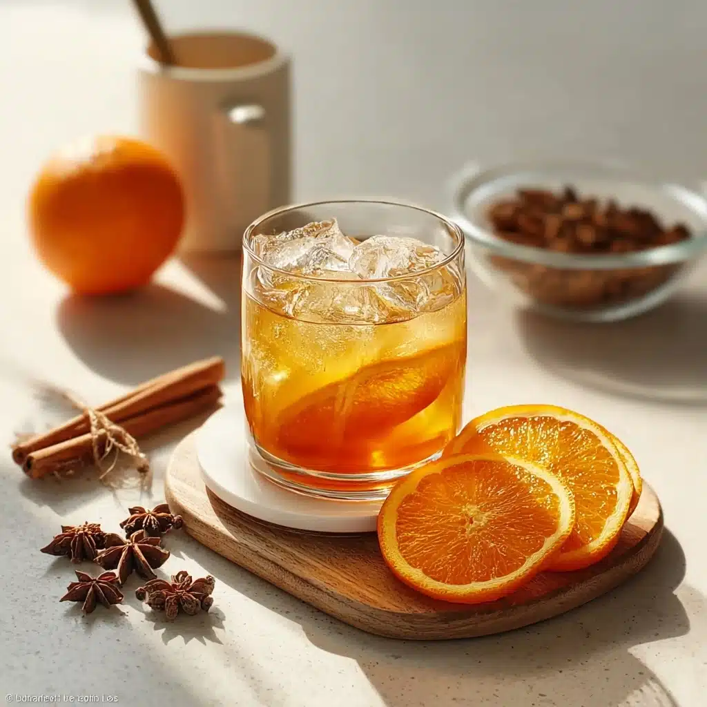 Easy Orange Cinnamon Iced Tea Recipe - Recipe Image
