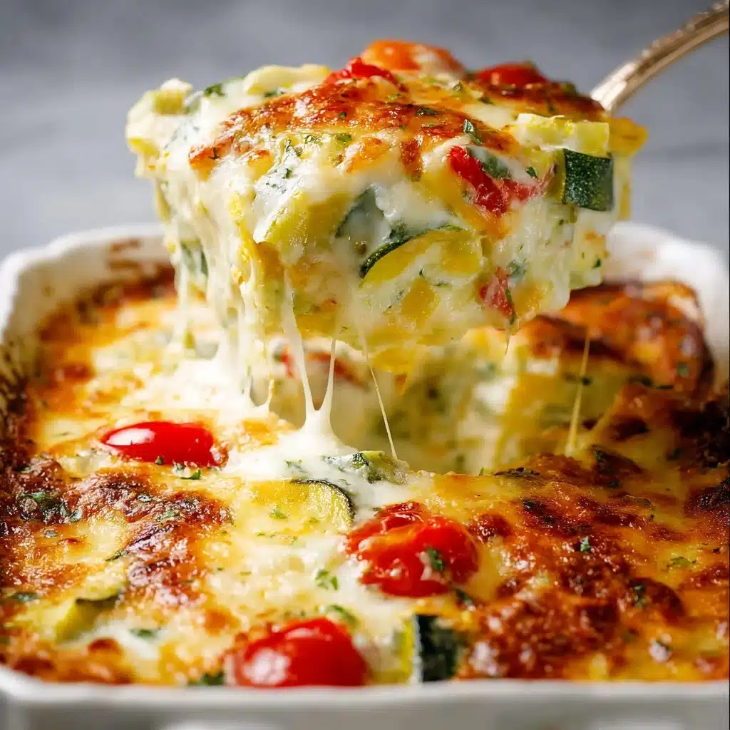 Simple Baked Zucchini and Cheese - homefoodkitchen Recipe - Recipe Image